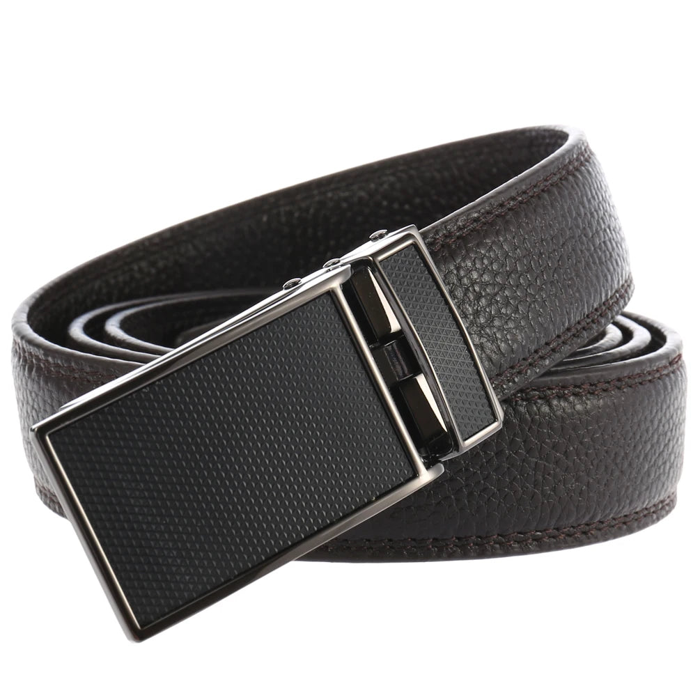 JMT-424522 Men's Automatic Ratchet Belt with Custom Printing Capability