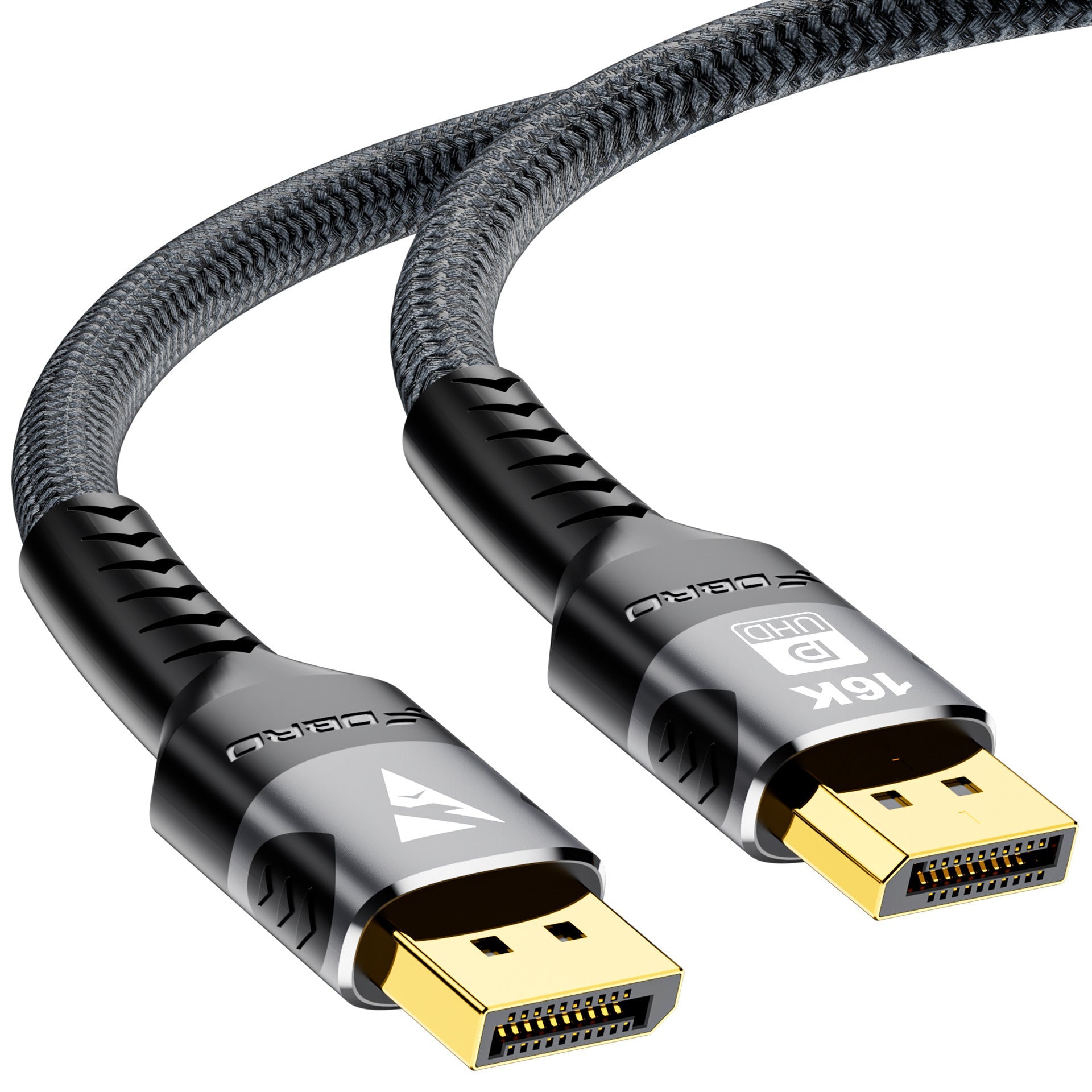 JMT-425098 16K DisplayPort 2.1 Male to Male Cable - Available in 1m, 2m, 3m Lengths - Supports 16K@60Hz and 8K@144Hz