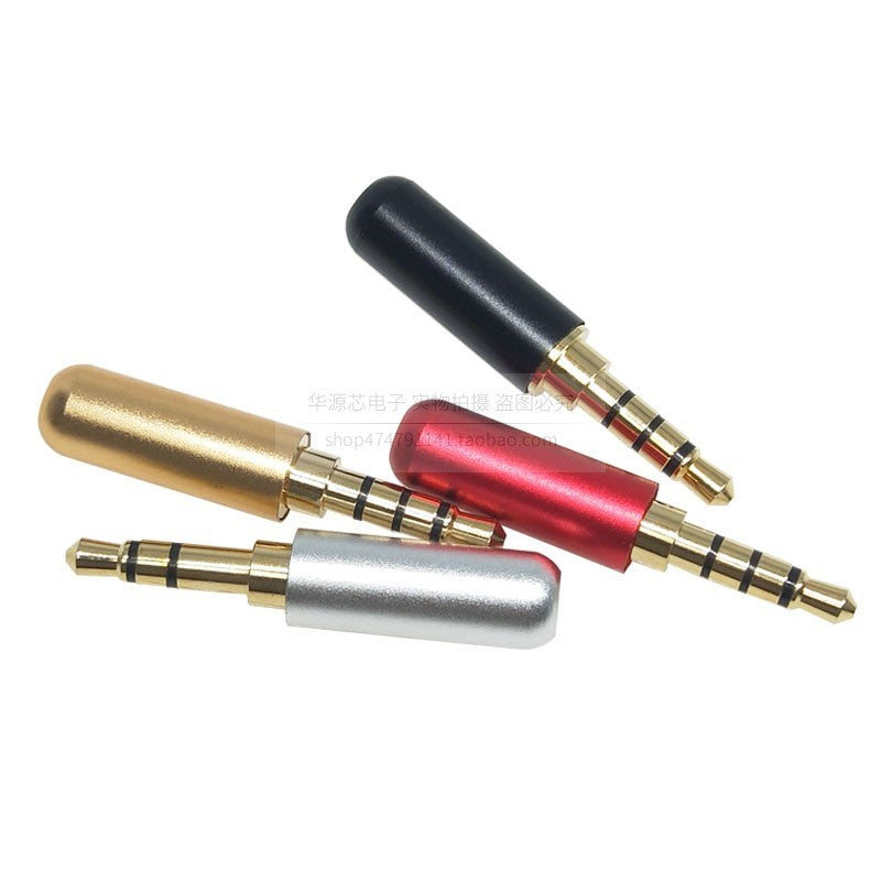 JMT-425098 Four-Channel Male AUX Connector for DIY Audio Repair and Speaker Applications
