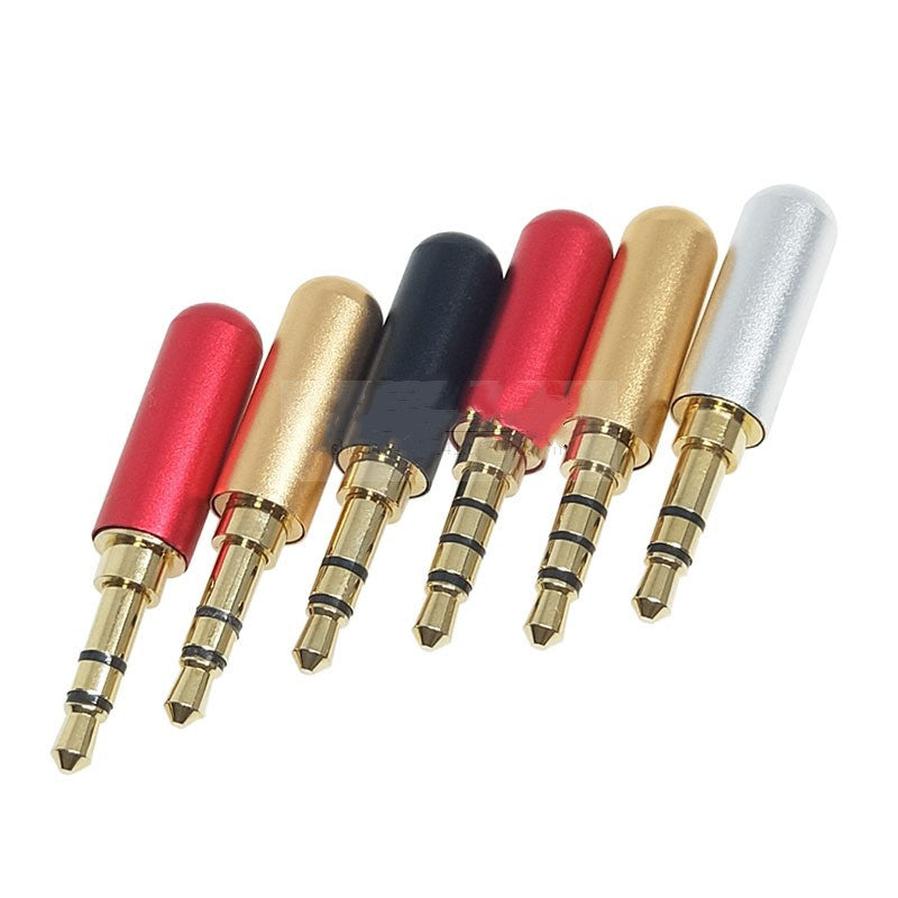 JMT-425098 Four-Channel Male AUX Connector for DIY Audio Repair and Speaker Applications