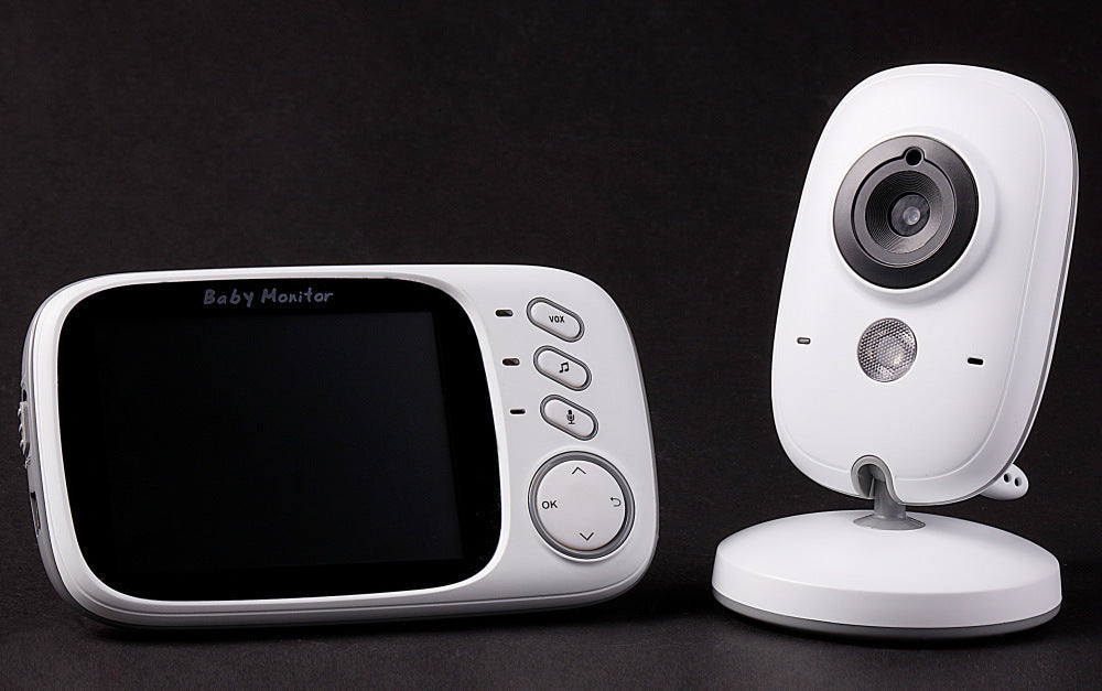JMT-425418 Digital Wireless Two-Way Intercom Baby Monitor with 3.2" LCD and Infrared Night Vision