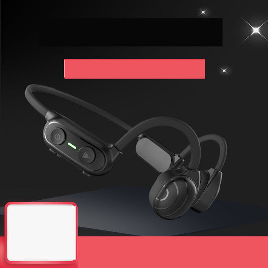 JMT-425418 Waterproof Bone Conduction Headphones with Bluetooth 5.0, Voice Control, and Call Function