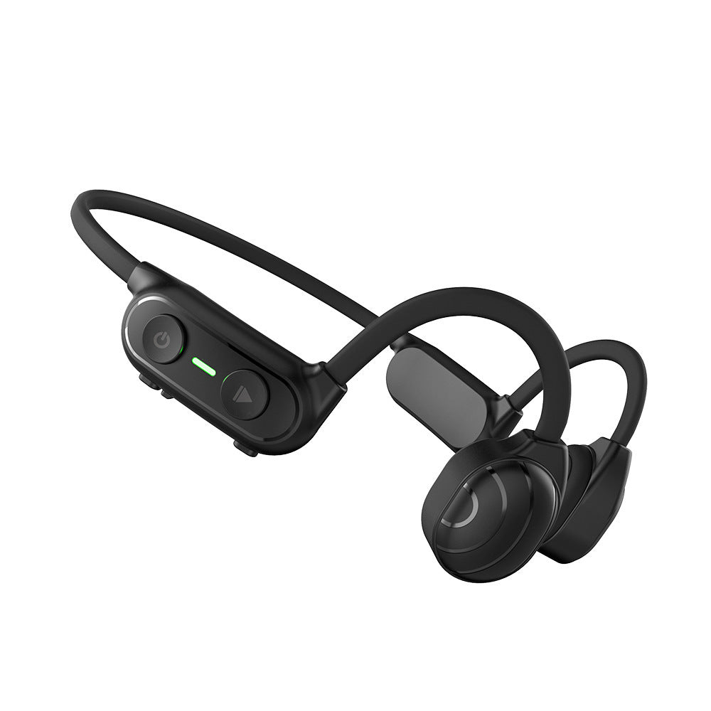 JMT-425418 Waterproof Bone Conduction Headphones with Bluetooth 5.0, Voice Control, and Call Function