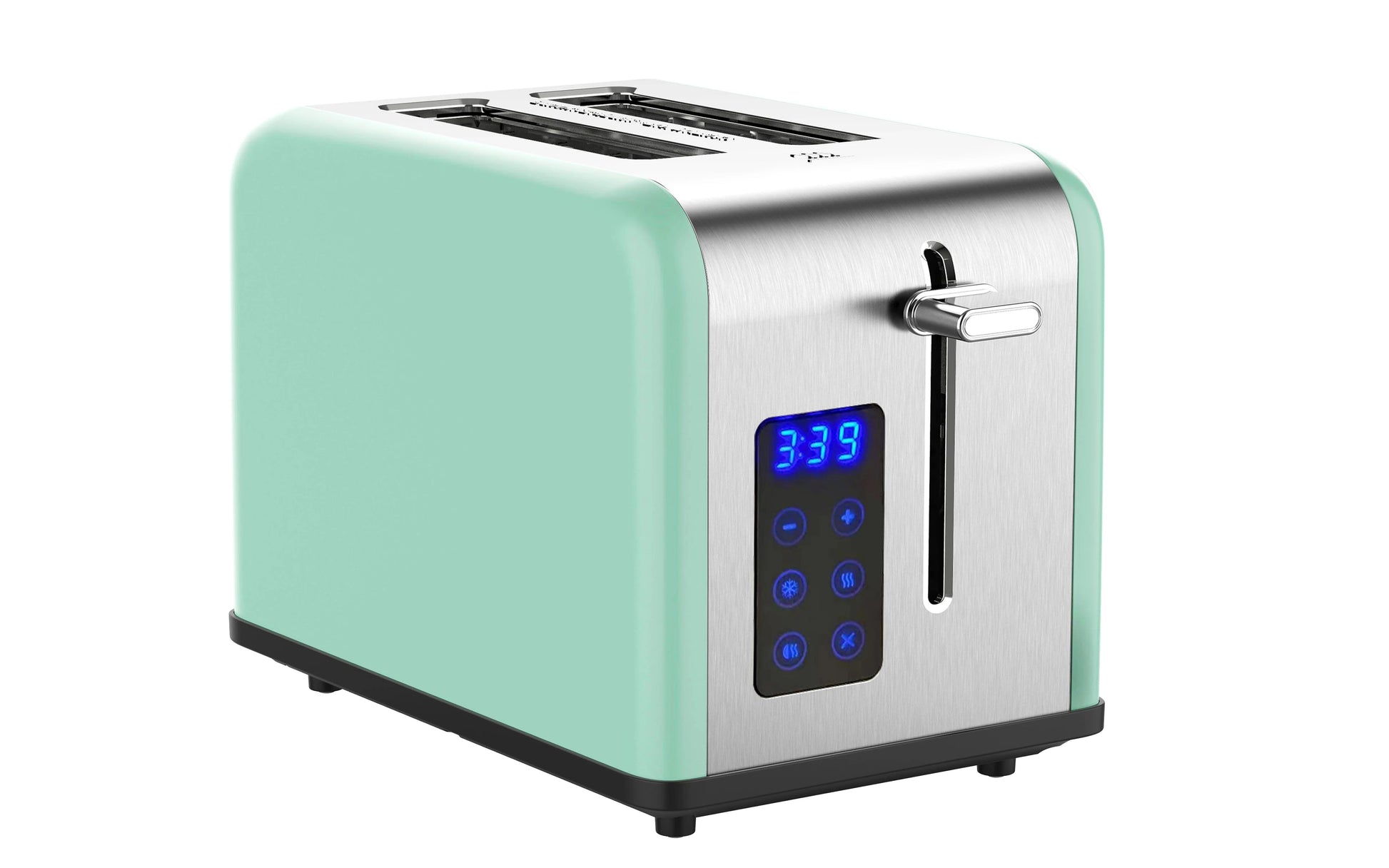 JMT-425738 Stainless Steel Electric Digital Touch Screen Bread Toaster for 2 Slices