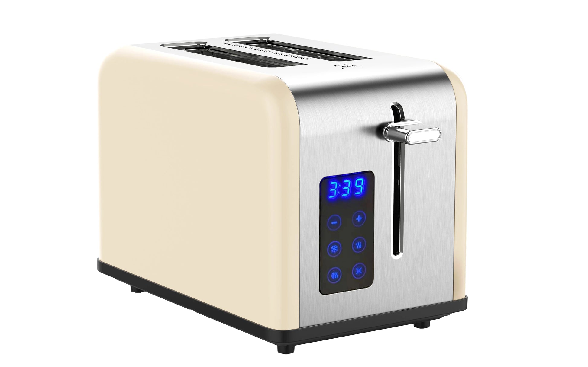 JMT-425738 Stainless Steel Electric Digital Touch Screen Bread Toaster for 2 Slices