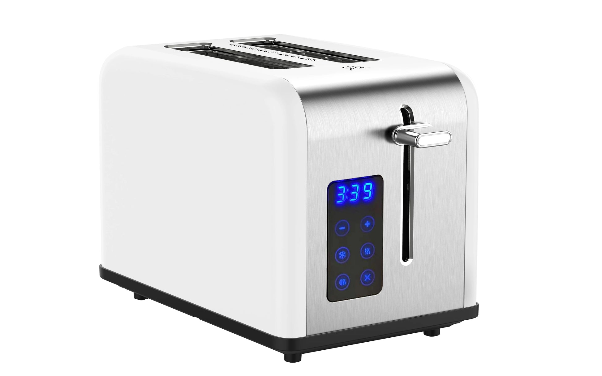 JMT-425738 Stainless Steel Electric Digital Touch Screen Bread Toaster for 2 Slices