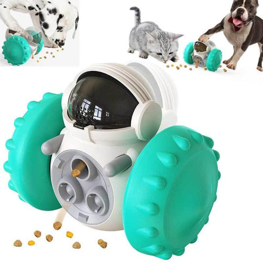 JMT-426378 Interactive Multifunctional Pet Feeding Toy Car for Dogs and Cats - Slow Food IQ Development Toy