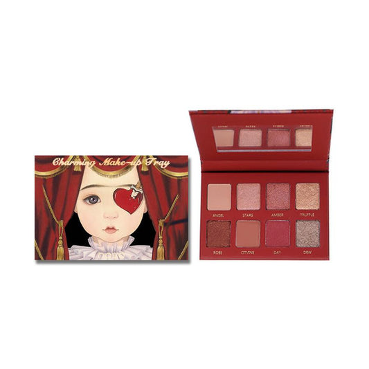 JMT-426506 Pearlescent Eyeshadow Palette with 8 Versatile Shades for Stunning Makeup Effects