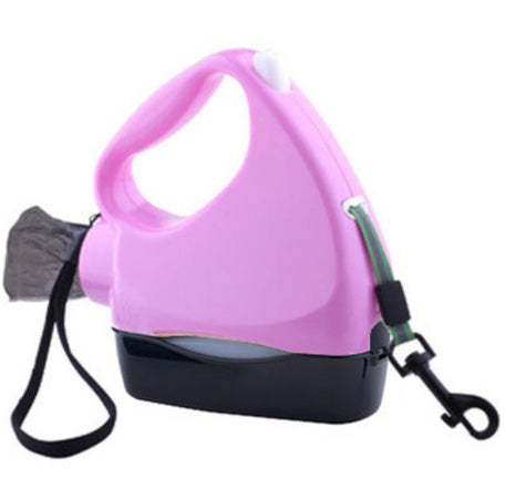 JMT-426570 Automatic Telescopic Four-in-One Traction Rope with Reflective Safety Features