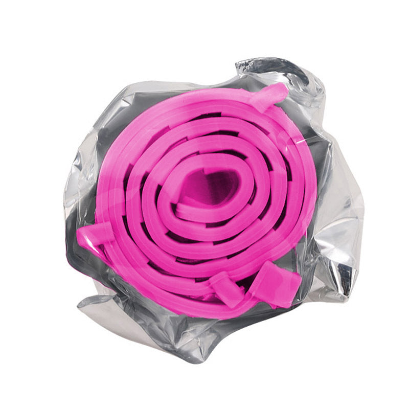 JMT-426890 Flea-Repellent Silicone Collar for Dogs and Cats, Adjustable Size with Tin Box