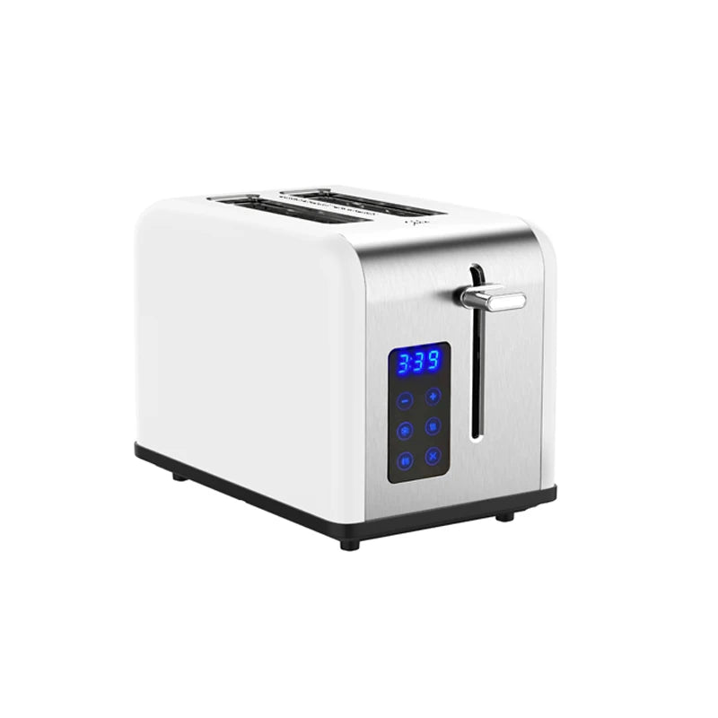 JMT-426890 Smart Touch Screen LED Display 2-Slice Electric Toaster with Dust Cover for Perfect Breakfast Toasting
