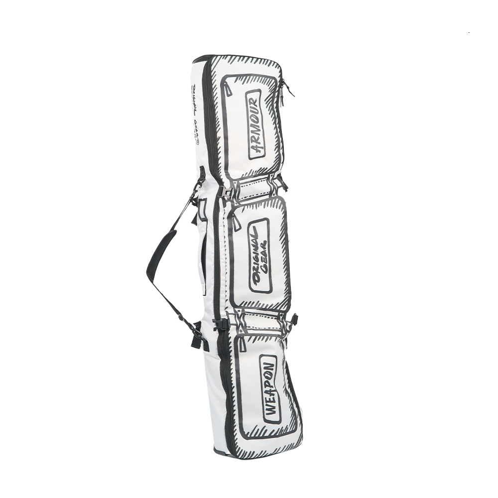 JMT-426954 Large Capacity Ski Pack for Single and Double Boards with Cardan Wheels