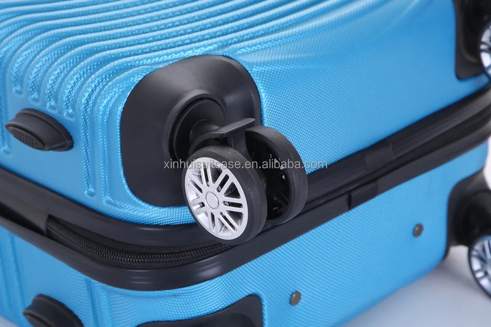 JMT-427274 Compact Hard Case Travel Luggage Set with Small Cosmetic Handbag - ABS Material Suitcase, Model XHP121
