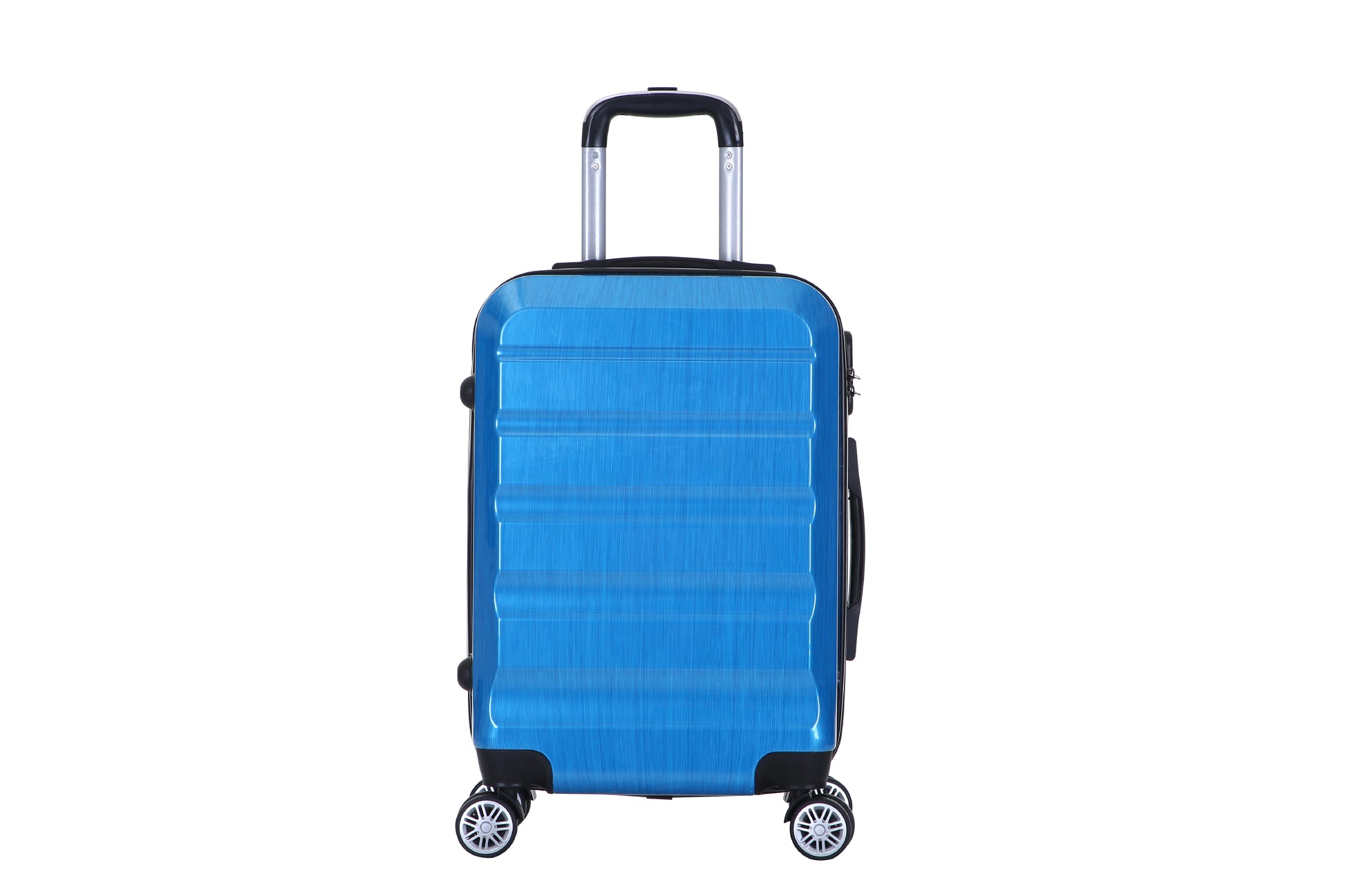 JMT-427274 Compact Hard Case Travel Luggage Set with Small Cosmetic Handbag - ABS Material Suitcase, Model XHP121