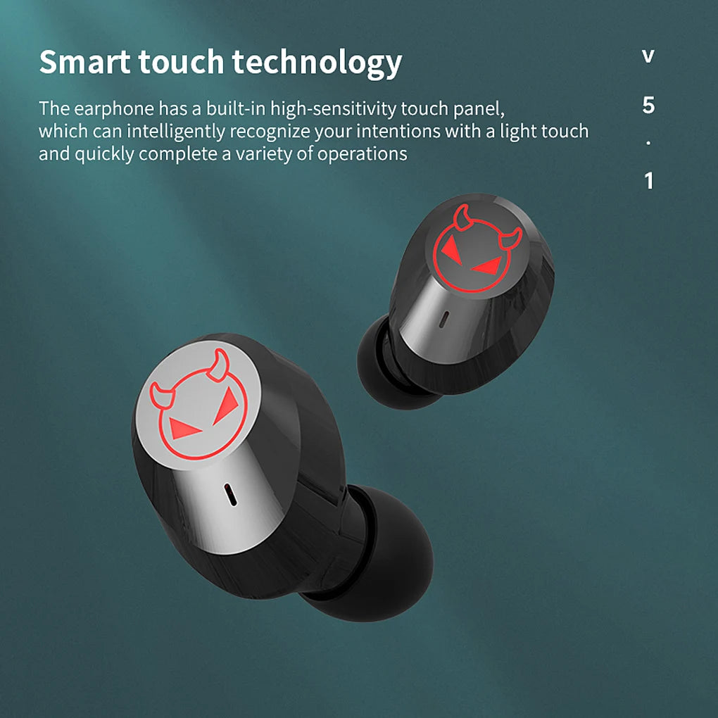 JMT-427402 Wireless Sports Earbuds with 1200mAh Charging Case - Waterproof TWS Earphones for Xiaomi