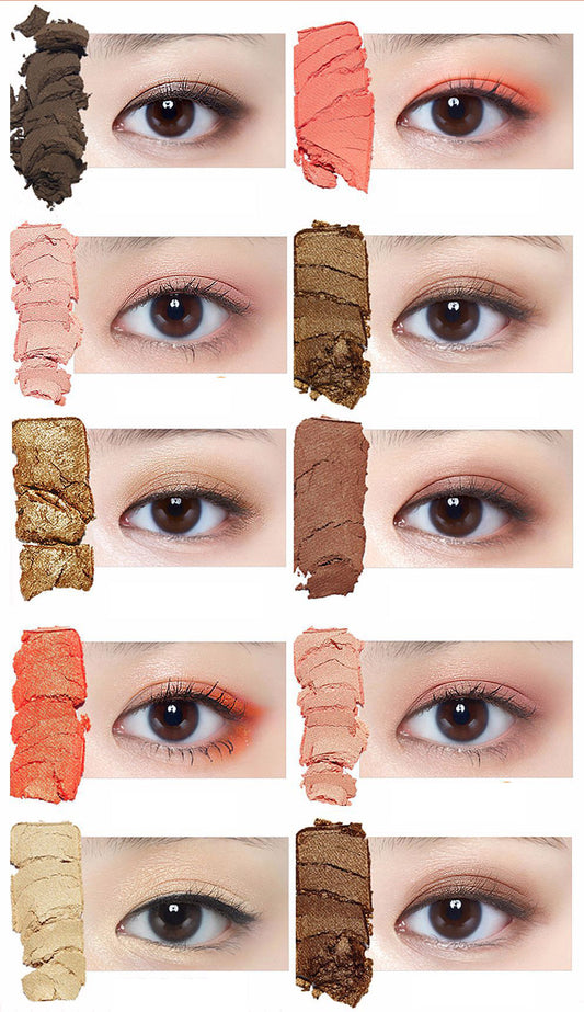JMT-427658 NOVO 10-Color Matte Eyeshadow Palette for Versatile Makeup Looks