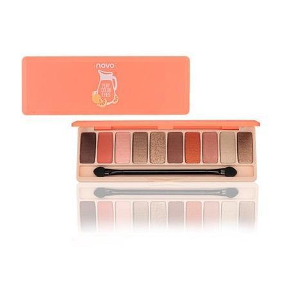 JMT-427658 NOVO 10-Color Matte Eyeshadow Palette for Versatile Makeup Looks
