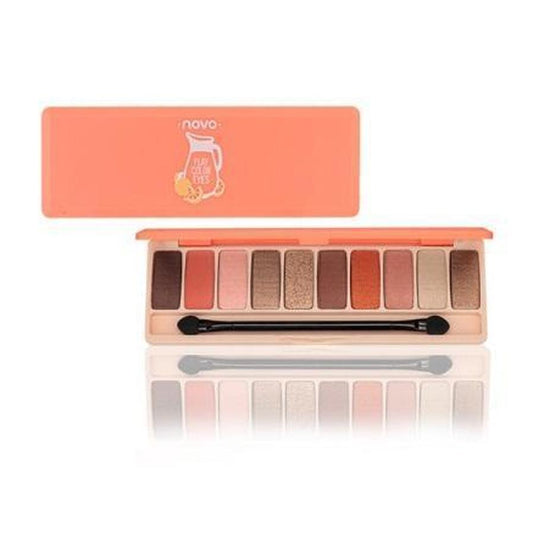 JMT-427658 NOVO 10-Color Matte Eyeshadow Palette for Versatile Makeup Looks