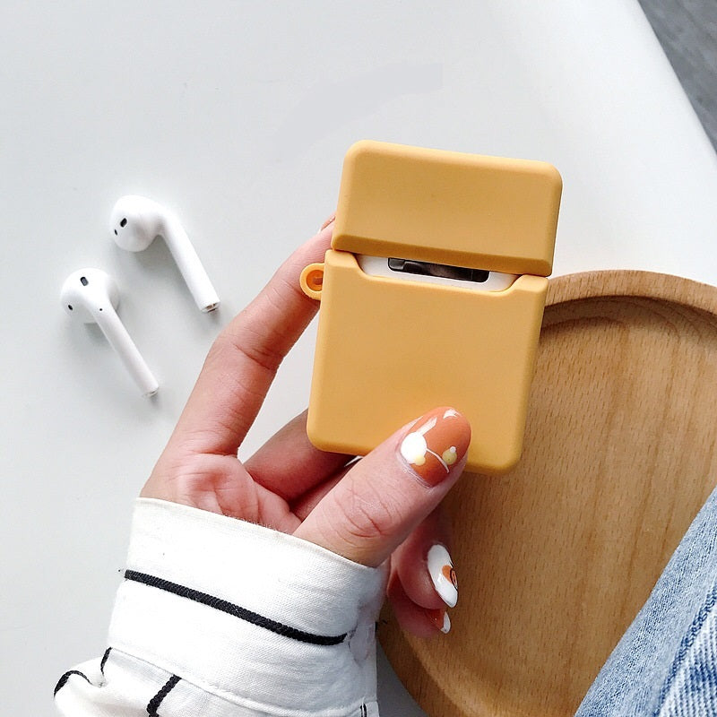 JMT-428042 Hot Dog Bread Earphone Sleeve for iPhone Models with Carabiner Attachment