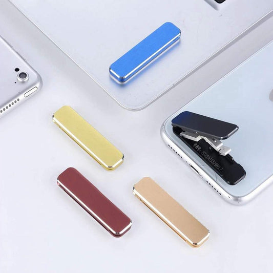 JMT-428234 Compact Aluminum Alloy Mobile Phone Holder – Hidden Folding Design