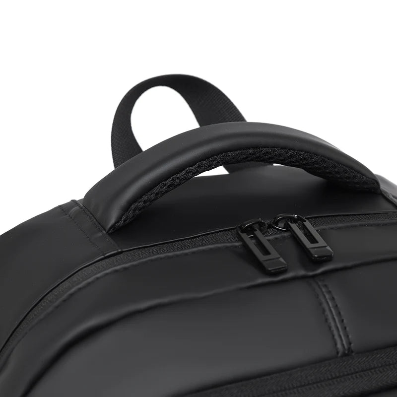 JMT-428554 Lightweight Waterproof Laptop Backpack with Double-Headed Zipper and Water-Resistant Design