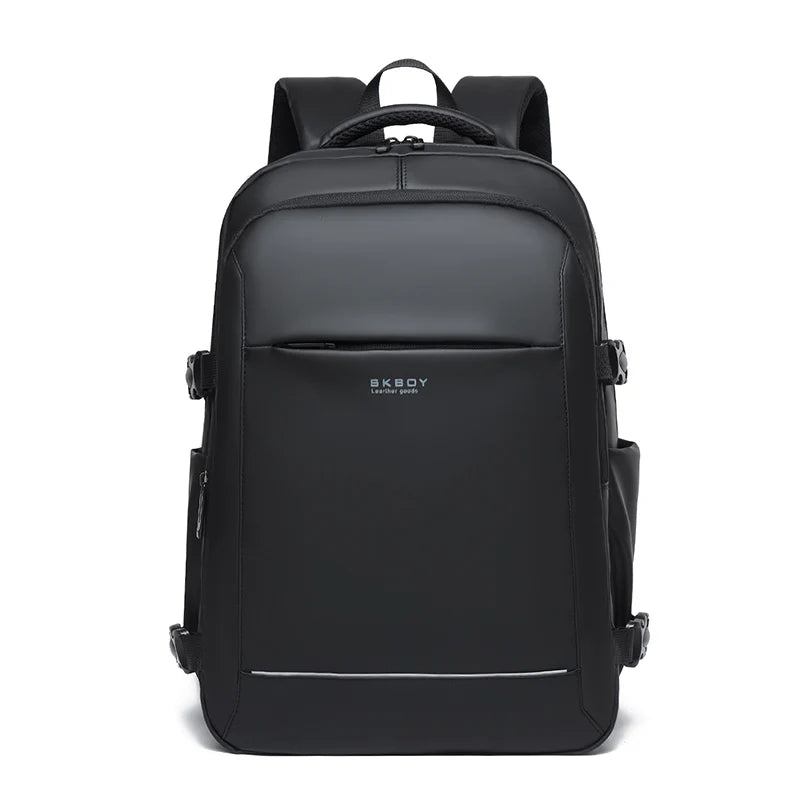 JMT-428554 Lightweight Waterproof Laptop Backpack with Double-Headed Zipper and Water-Resistant Design