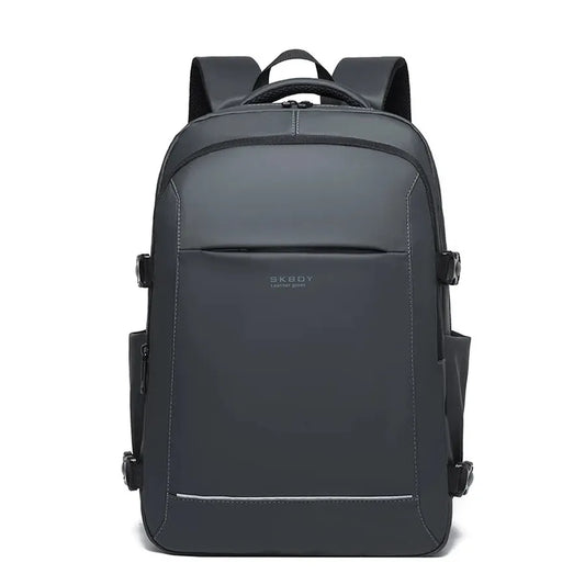 JMT-428554 Lightweight Waterproof Laptop Backpack with Double-Headed Zipper and Water-Resistant Design
