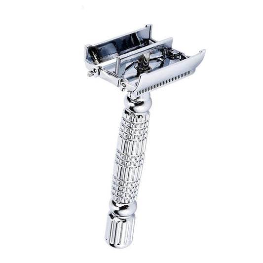 JMT-428618 Classic Double-Sided Manual Razor for Precision Beard Shaving