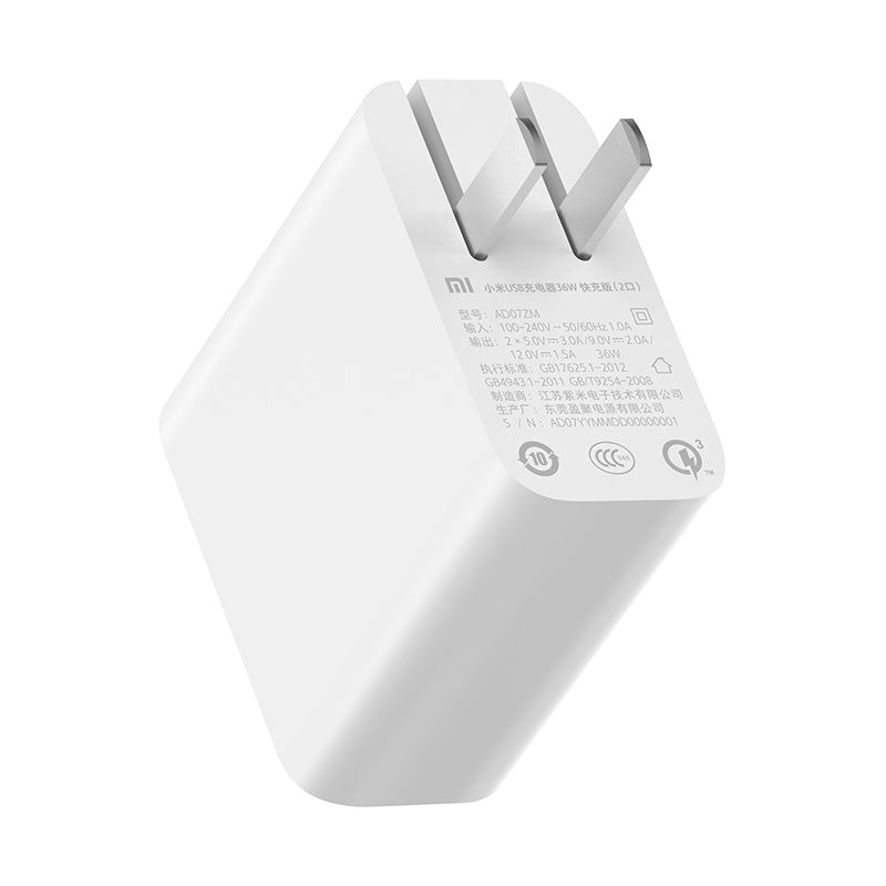 JMT-429066 Compact USB Fast Charger for Travel - Single Connector, Plastic Design