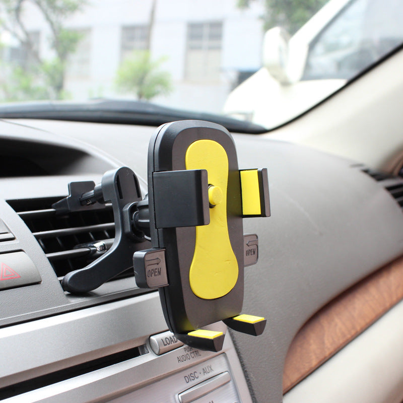 JMT-429386 Universal Car Air Vent Mobile Phone Holder with Adjustable Locking Mechanism