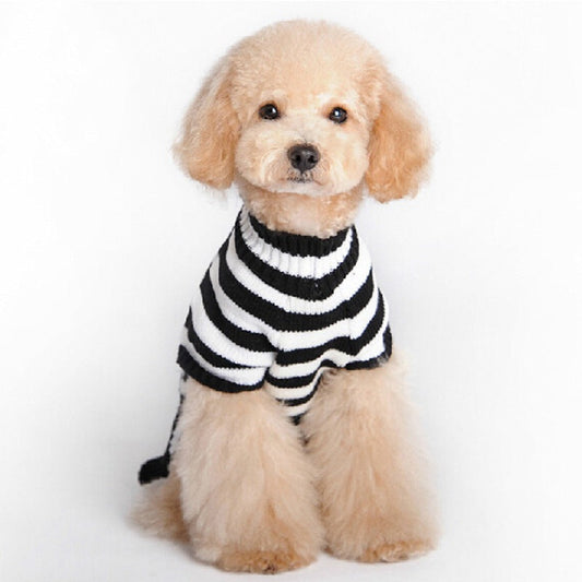 JMT-429450 Skull Design Acrylic Halloween Sweater for Pets - Sizes XXS to XL