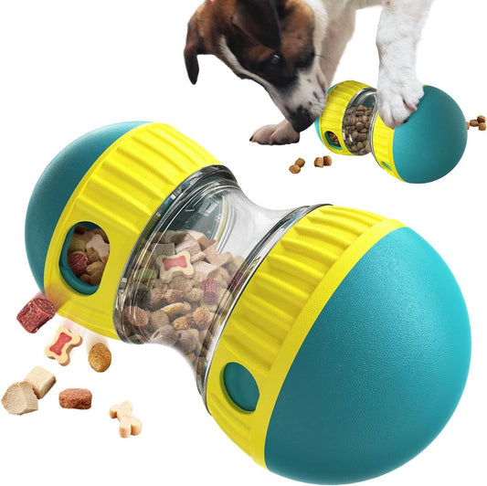 JMT-429514 Interactive Slow Feeder Puzzle Toy for Dogs - Adjustable Treat Dispenser Ball for Mind and Body Stimulation