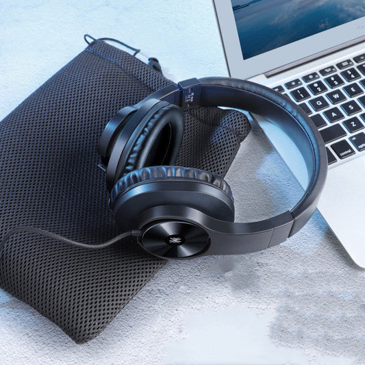 JMT-429514 Wired Head-mounted Headphones with Microphone for Gaming and Music, Noise-Cancelling Audio Quality, 3.5mm L-bend Plug