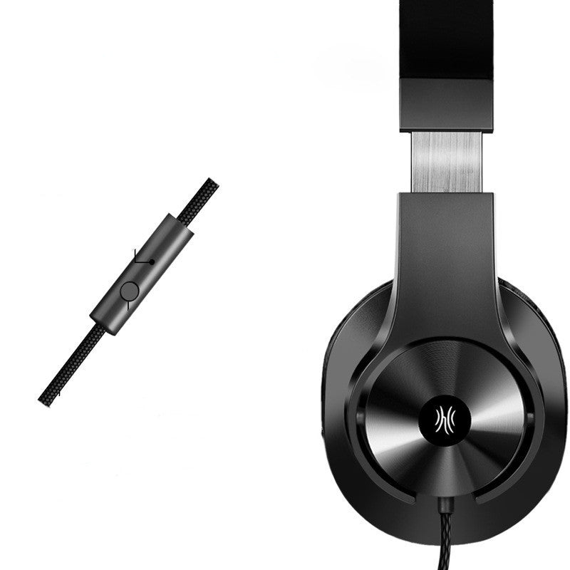 JMT-429514 Wired Head-mounted Headphones with Microphone for Gaming and Music, Noise-Cancelling Audio Quality, 3.5mm L-bend Plug