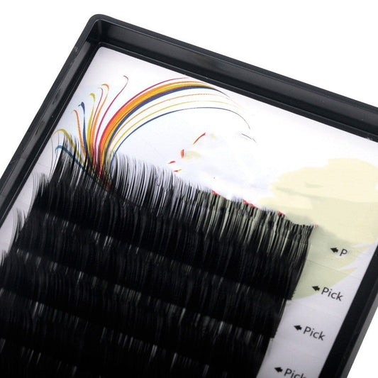 JMT-429642 Natural Grafted Eyelashes - Soft, Realistic, and Lightweight Curling Lashes (Length: 8mm-15mm)