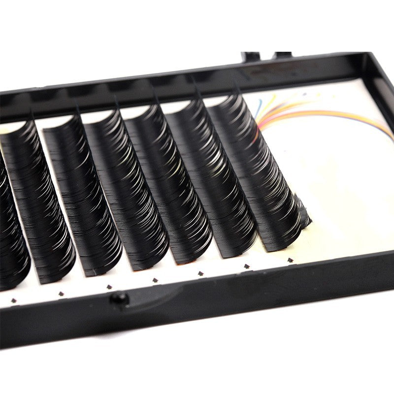 JMT-429642 Natural Grafted Eyelashes - Soft, Realistic, and Lightweight Curling Lashes (Length: 8mm-15mm)