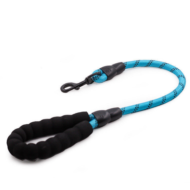 JMT-430026 Reflective Nylon Dog Rope with Extension Chain for Large Dogs
