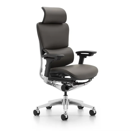 JMT-430282 Ergonomic Full Mesh Office Computer Chair with Swivel Design and Comfortable Leather Accents