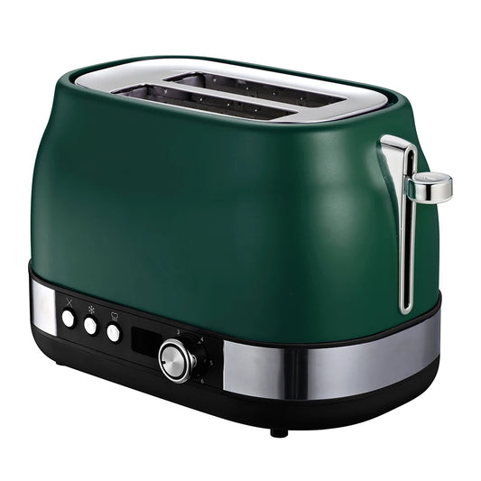 JMT-430346 Digital 2-Slice Toaster with Multi-Function Breakfast Settings for Perfectly Toasted Bread