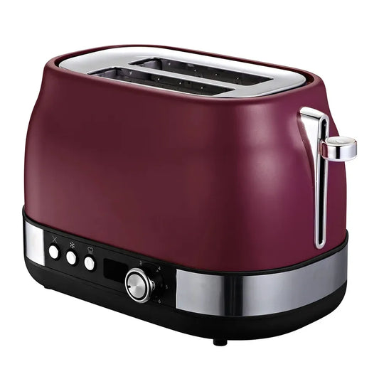 JMT-430346 Digital 2-Slice Toaster with Multi-Function Breakfast Settings for Perfectly Toasted Bread