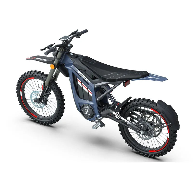 JMT-430602 6000W Mid-Drive Electric Dirt Bike with 72V Motor, 40Ah LG Battery for Off-Road Adventures , Top Speed 27.9 mph
