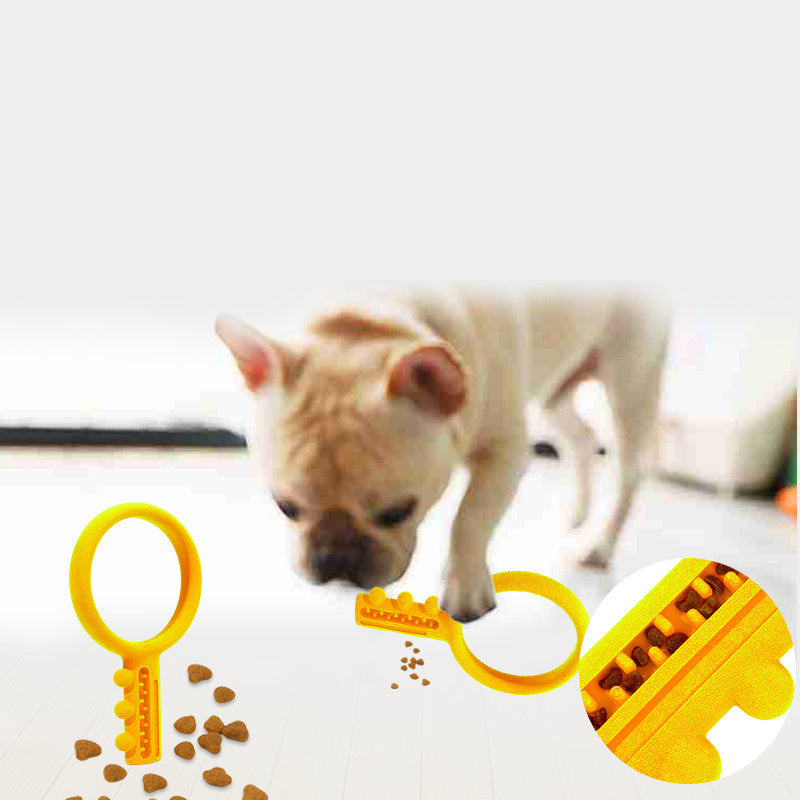 JMT-430666 Floating Water Toy for Dogs - TPR Foam Gnawing Toy with Key Grip for Outdoor Play