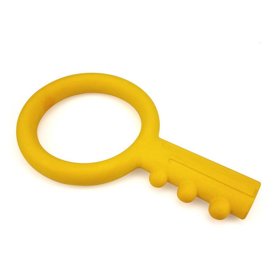 JMT-430666 Floating Water Toy for Dogs - TPR Foam Gnawing Toy with Key Grip for Outdoor Play