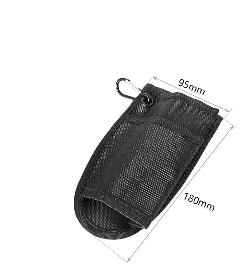 JMT-430858 Multifunctional Portable Nylon Monopod Waist Bag with Dual Storage Layers