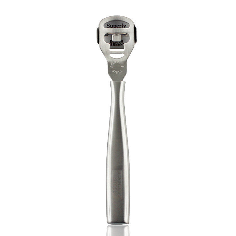 JMT-430922 Stainless Steel Pedicure Tool for Callus and Dead Skin Removal, Ergonomic Design