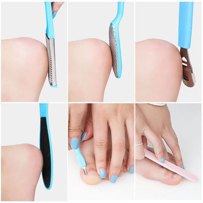 JMT-430986 Foot Care Pedicure Knife for Callus Removal and Dead Skin Scraping - Sky Blue