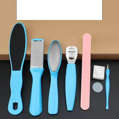 JMT-430986 Foot Care Pedicure Knife for Callus Removal and Dead Skin Scraping - Sky Blue