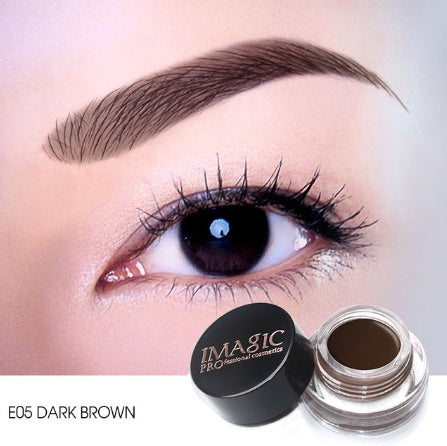 JMT-431114 Eyebrow Cream with 6 Ribbon Brush Head for Enhanced Definition and Color