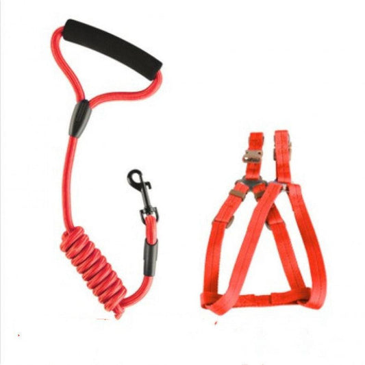 JMT-431178 Adjustable Dog Leash with Chest Strap - Suitable for Large, Medium, and Small Dogs, Available in Multiple Colors