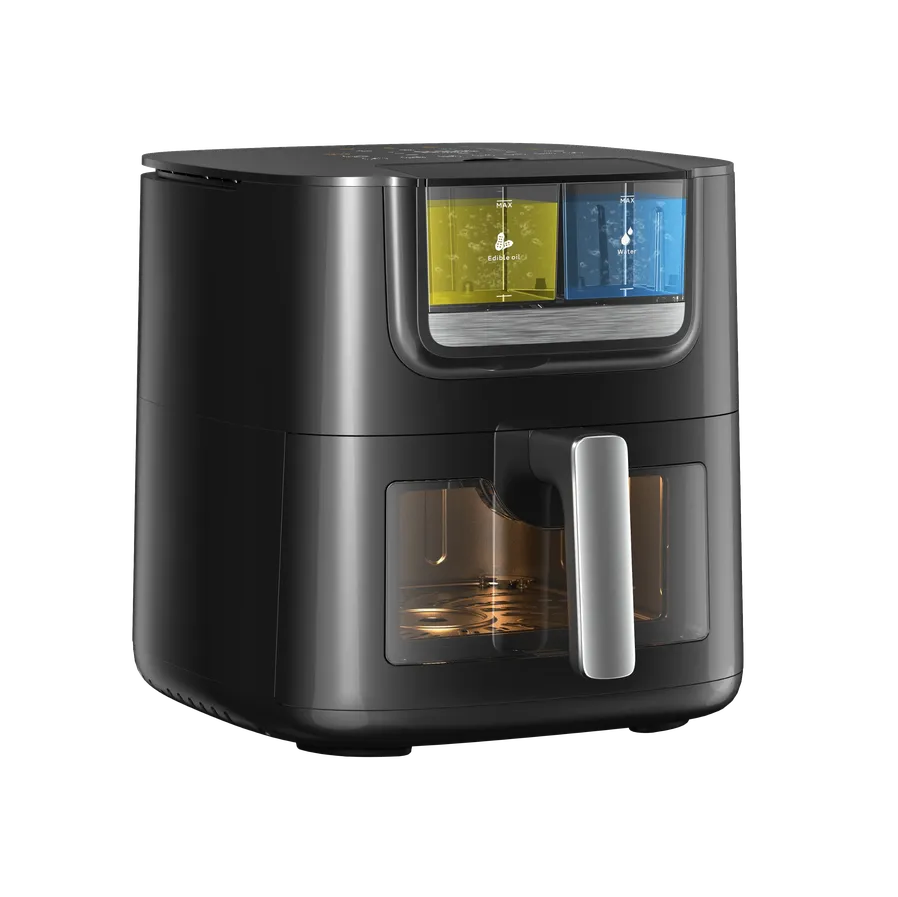 JMT-431434 7L Multifunctional Air Fryer with Patented Mist Technology and Transparent Window, Includes 8 Cooking Presets
